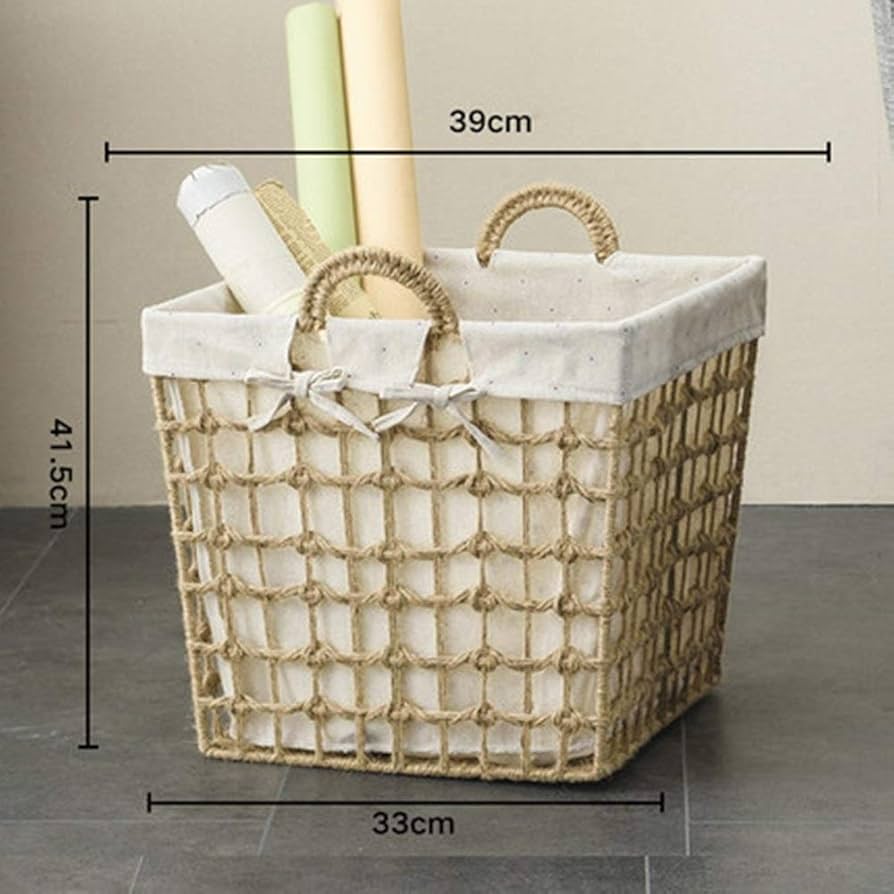 Amazon｜洗濯かご ランドリーバスケットラタン汚れた服