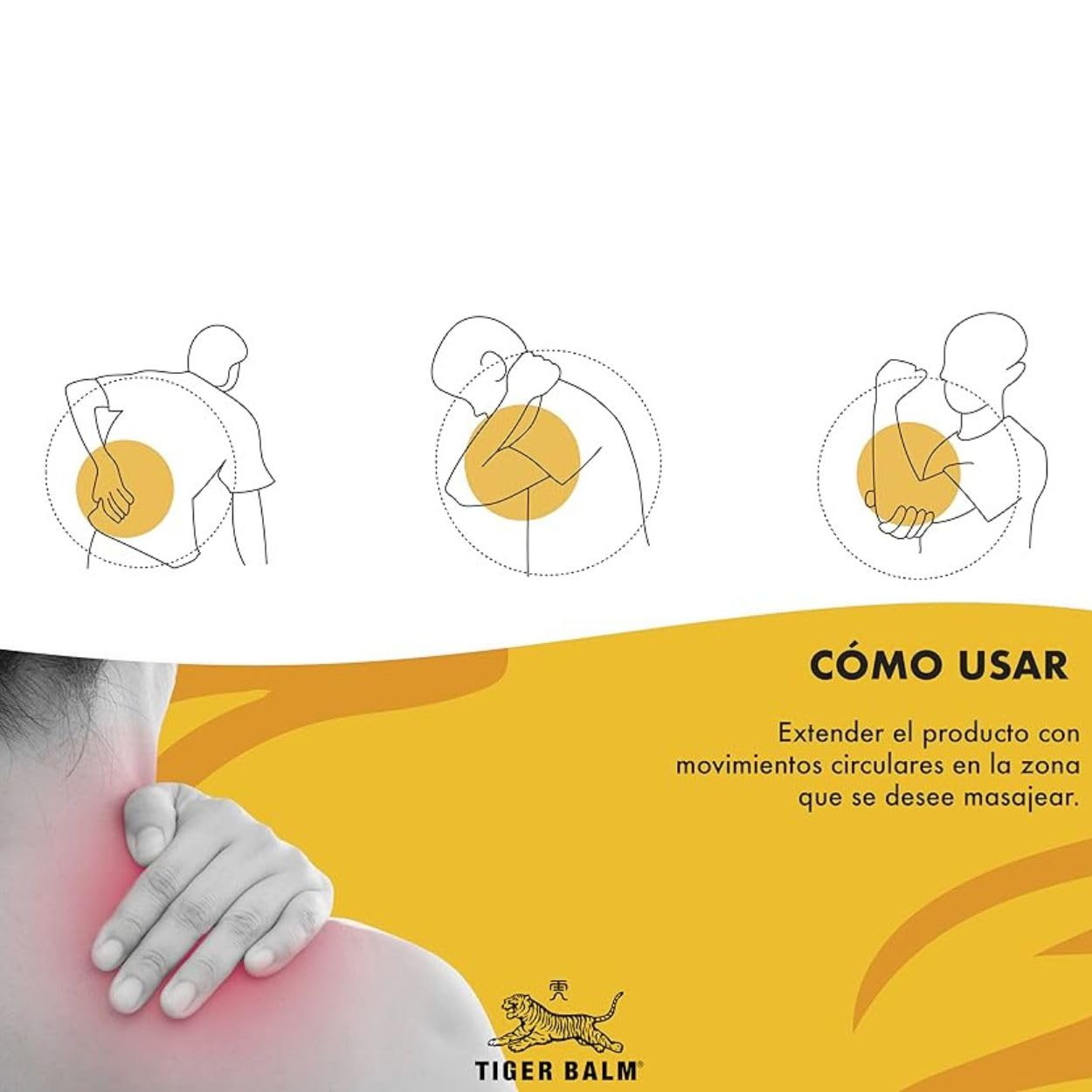 Tiger Balm Rojo – Bálsamo Original para Masajes con Efecto Calor, Alivio Muscular y Articular, Fórmula Tradicional con Canela, Clavo, Mentol y Alcanfor – 19 g