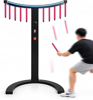 Reaction Stick Game Machine, Adjustable 10 Speed Drop Levels