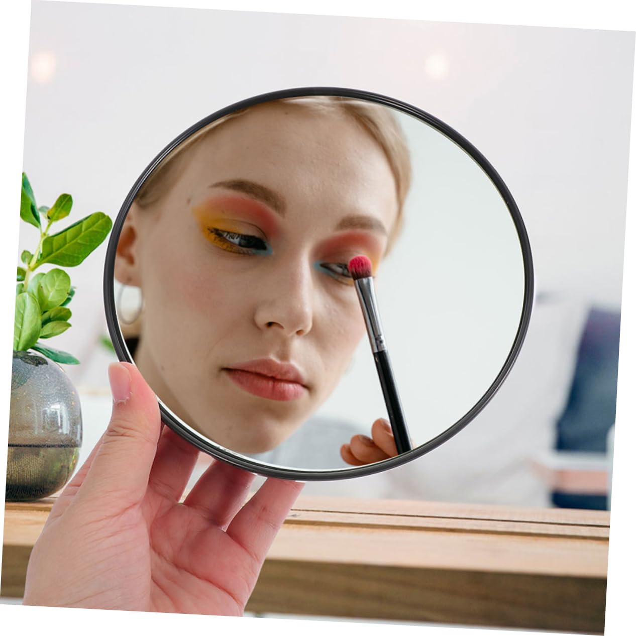 FOMIYES 5 Specchi Da Trucco Eleganti 30x in Acrilico Per Uso in Bagno
