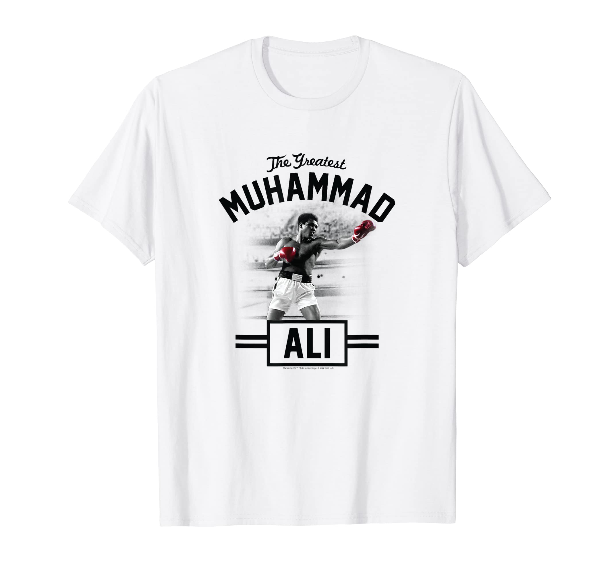 MUHAMMAD ALIThe Greatest Red Boxing Gloves T-Shirt