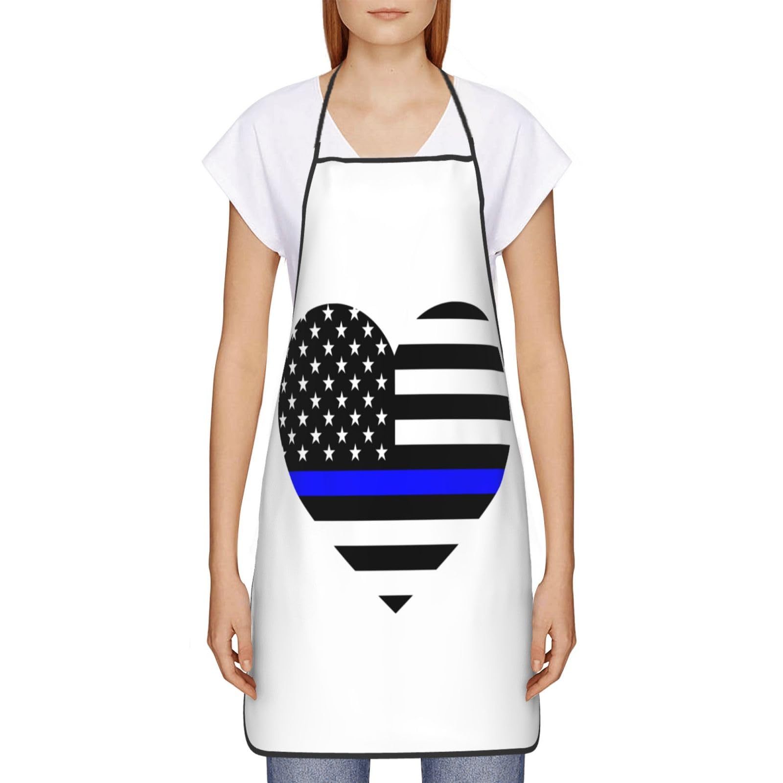 Tablier de cuisine unisexe avec drapeau canadien pour homme et femme