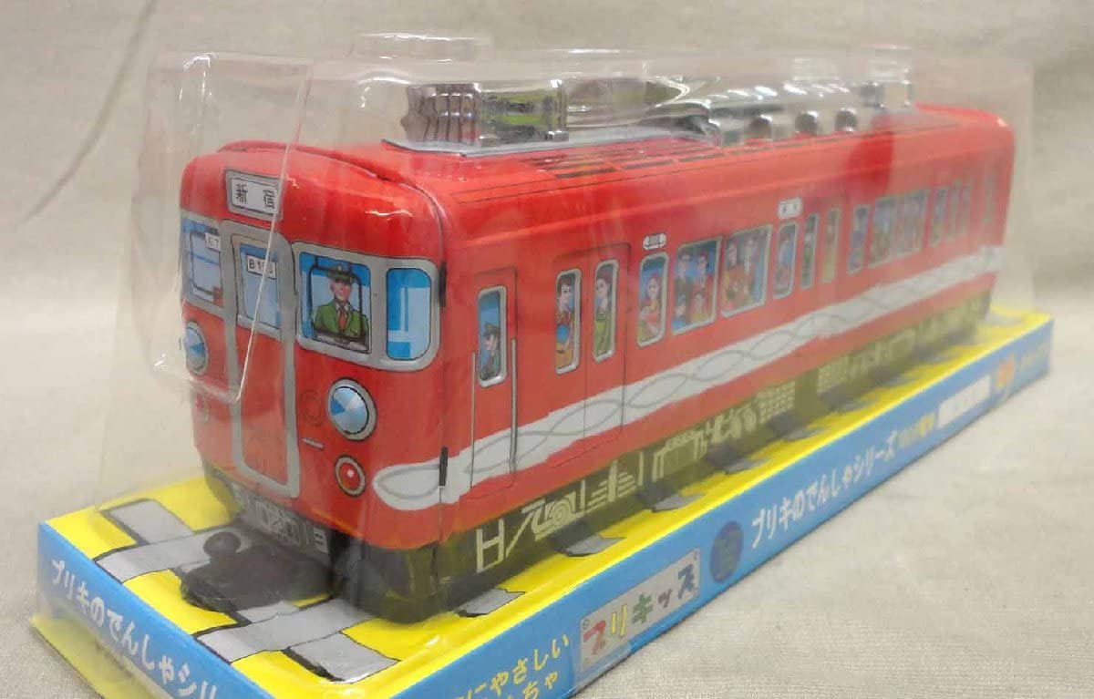Amazon | ブリキのでんしゃシリーズ 10インチ電車 レッド 未開封