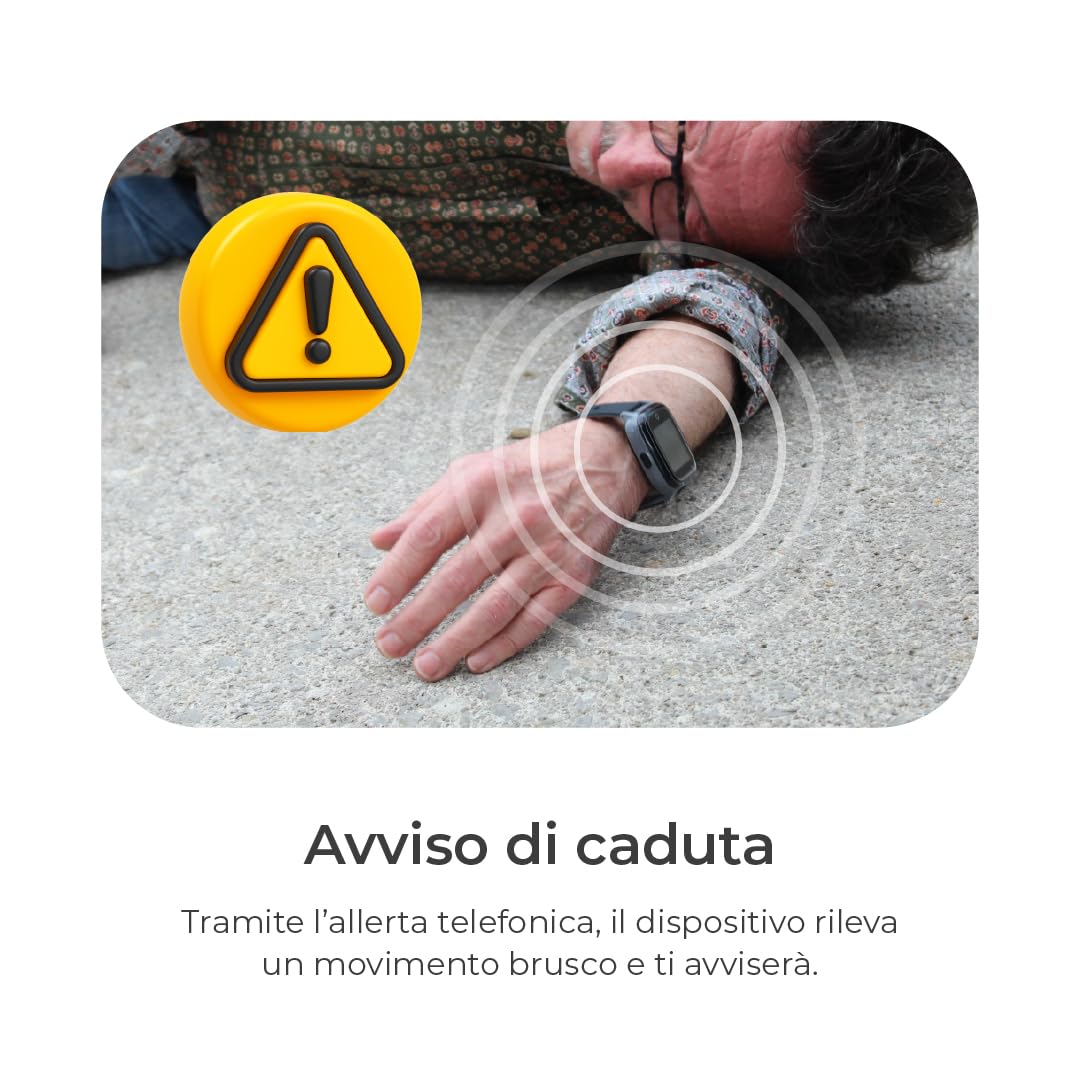 SaveFamily Senior | Orologio Localizzatore per Anziani con GPS