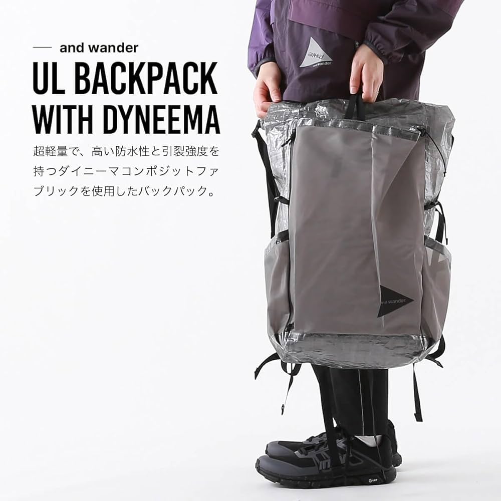 Amazon.co.jp: and wander アンドワンダー ULバックパックwith