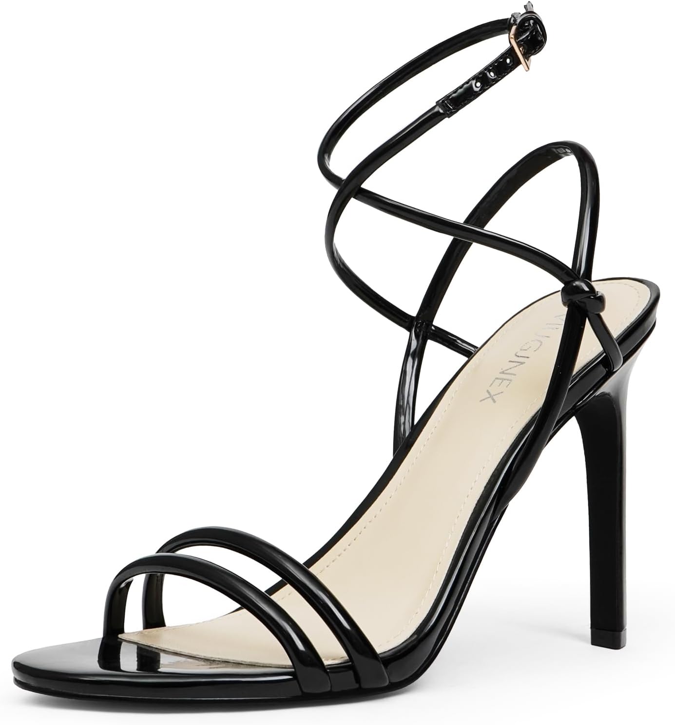 Strappy Heels Women Stiletto - Comfortable Lace Up Sandals