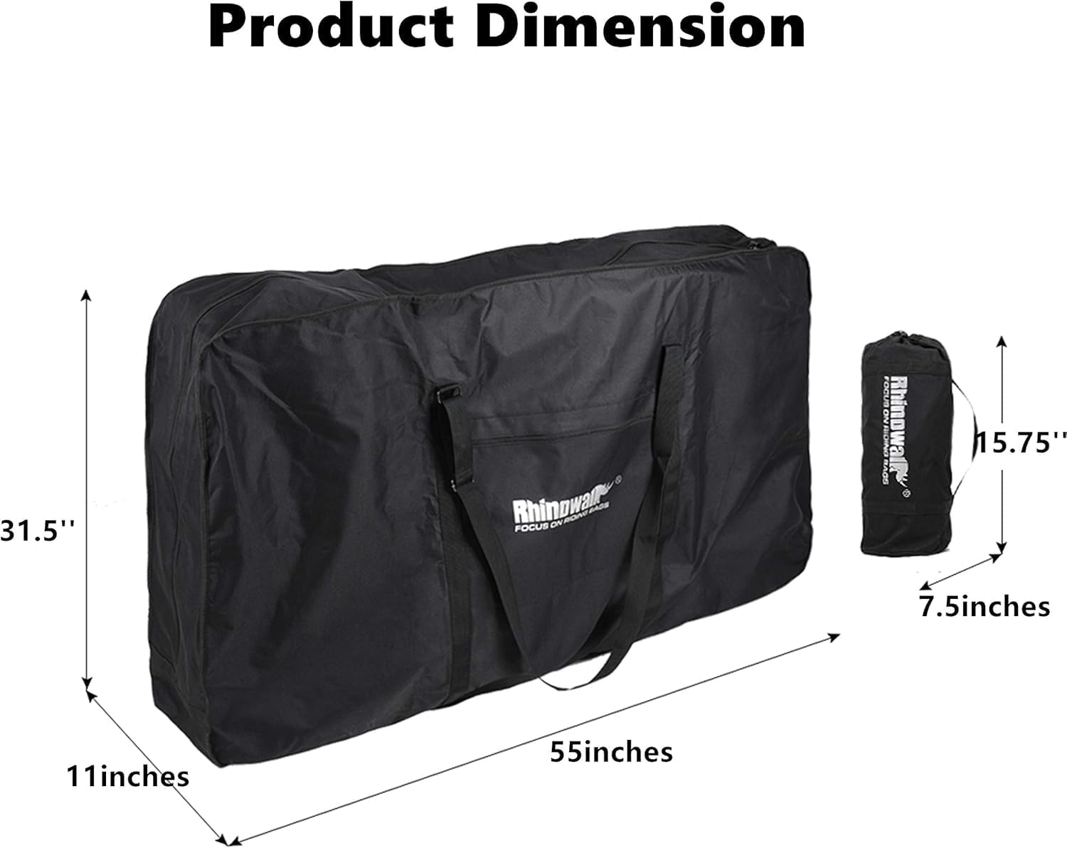 Bike Travel Bag,Folding Bike Bag Waterproof Bike Storage Bag for 26-29inch Bike,Cycling Transport Carry Bag