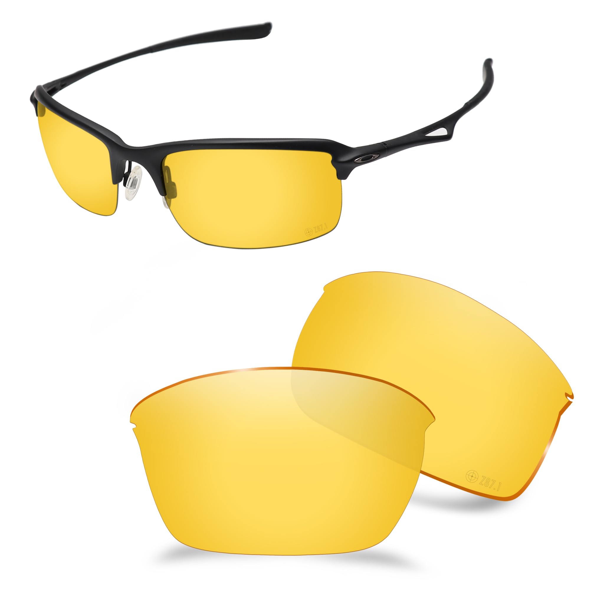 AOZAN ANSI Z87.1 Replacement Lenses For Oakley WireTap Sunglasses