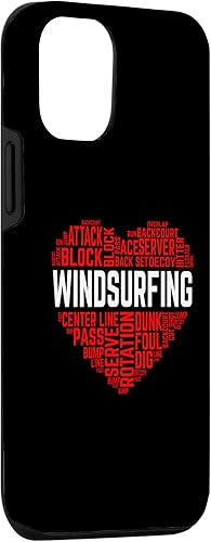 Miniatura 3 de iPhone 13 Pro Windsurfing Love Windsurfer Heart Windsurf Sports Sayings Case
