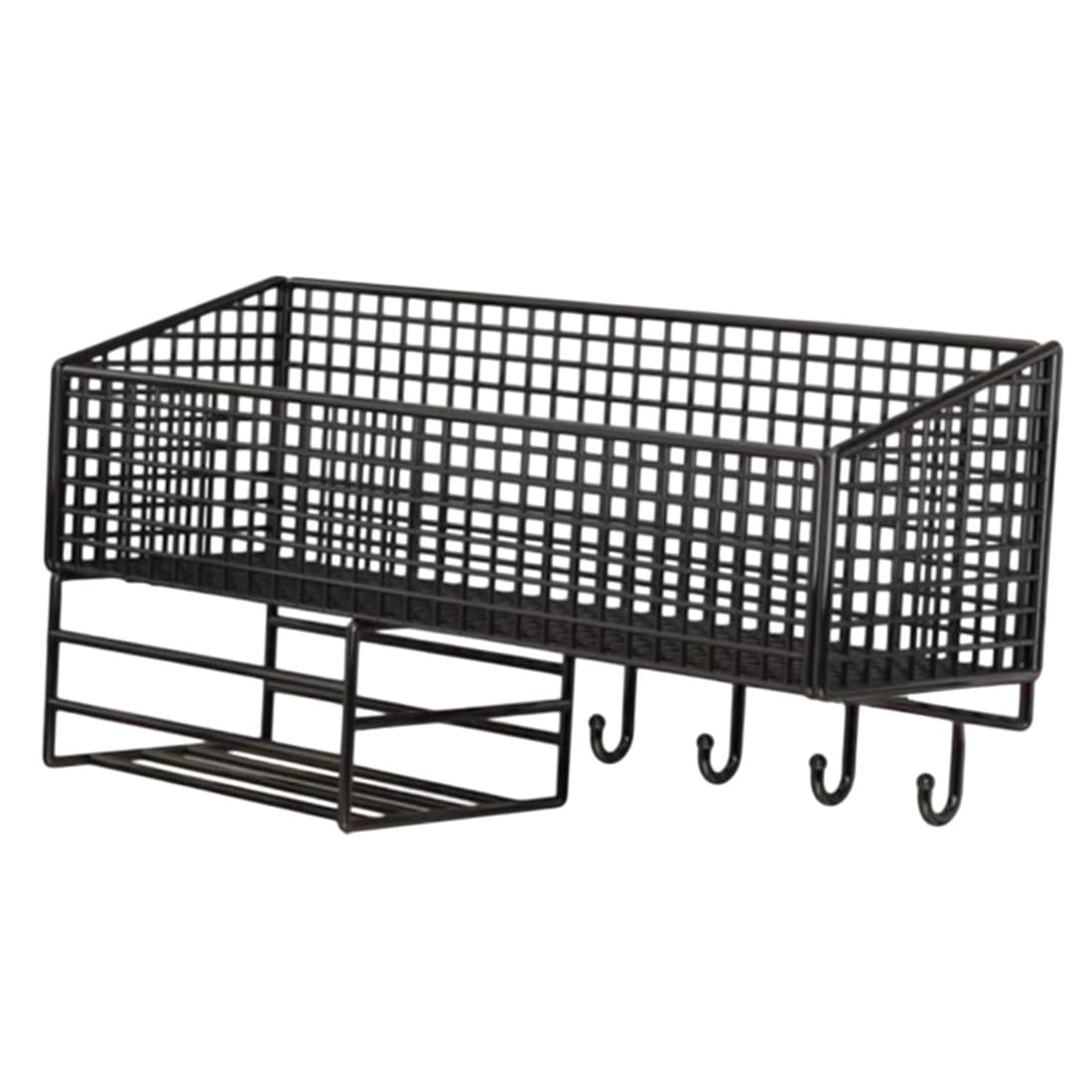 CTRLZS Rustproof for Household Storage Basket Bathroom Shelf Multipurpose Toiletries Organizer Tabletop Sundries Holder