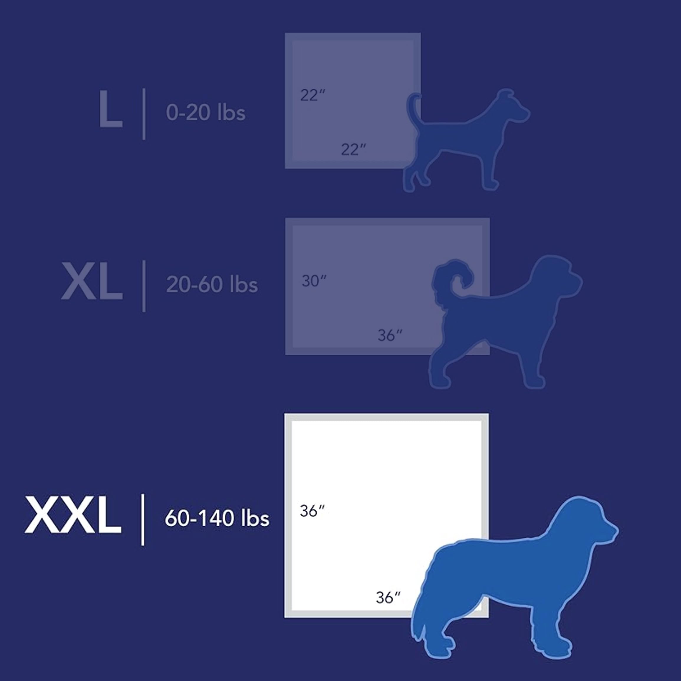 Scott Pet Guard Hundeunterlagen – Hundetrainings-Urinierunterlagen für große und extra große Hunde – bis zu 12 Stunden saugfähige Geruchskontrolle – einfach Einweg-Hunde-Pinierunterlagen – Größe XXL –