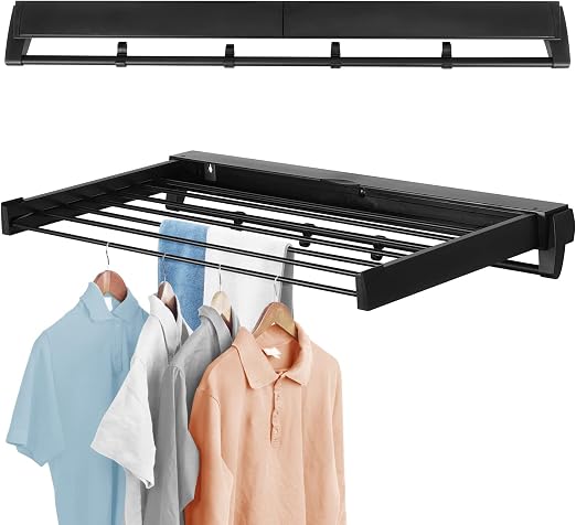 Amazon.com: Nisorpa Collapsible Drying Racks for Laundry Invisible Wall ...