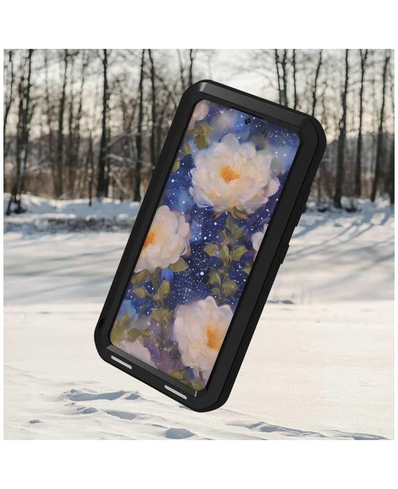 LOVE MEI Odporne na wstrząsy i wodoodporne etui do Samsung Galaxy S25 Plus Integral 360 Francja białe
