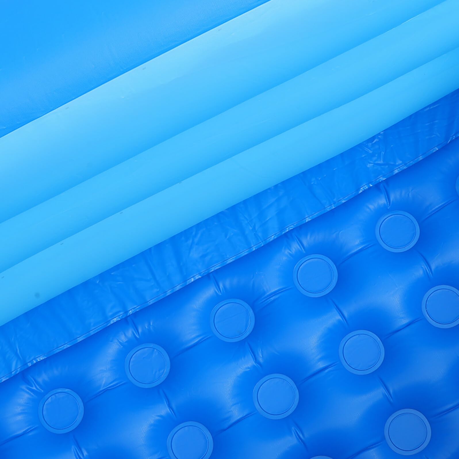 Piscina Hinchable para Niños de PVC, Estructura de Tres Niveles Azul