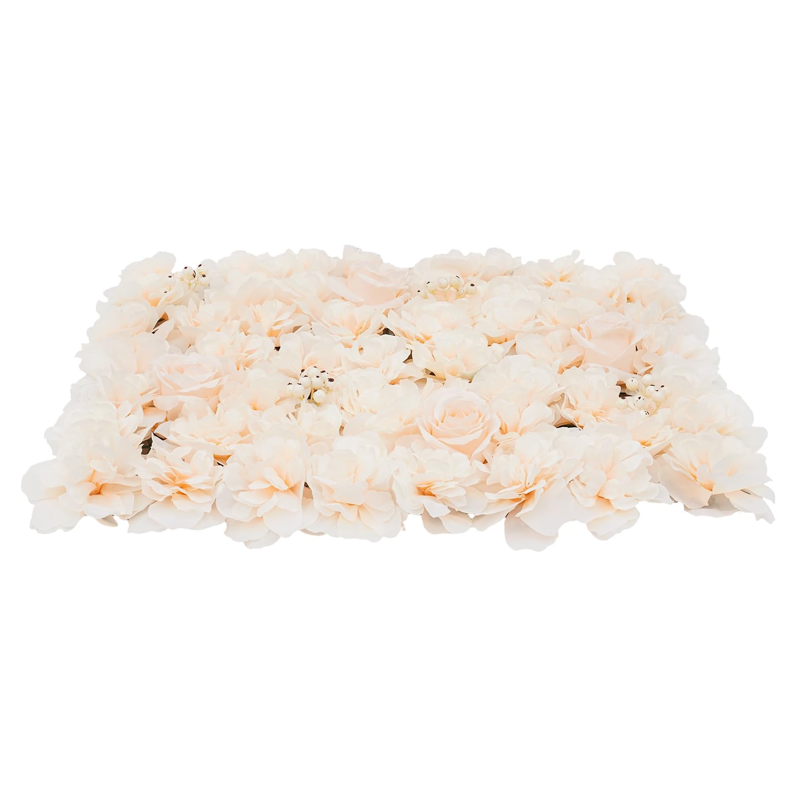 Panneaux muraux fleurs artificielles 40x60cm pour decoration de jardin et maison