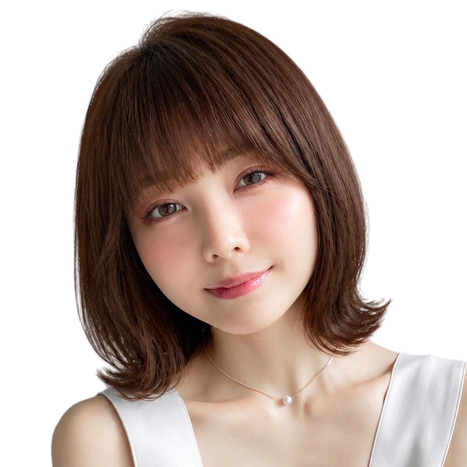 Amazon.co.jp: KOME ウィッグ 人毛100% 人毛ウィッグ 医療用カツラ