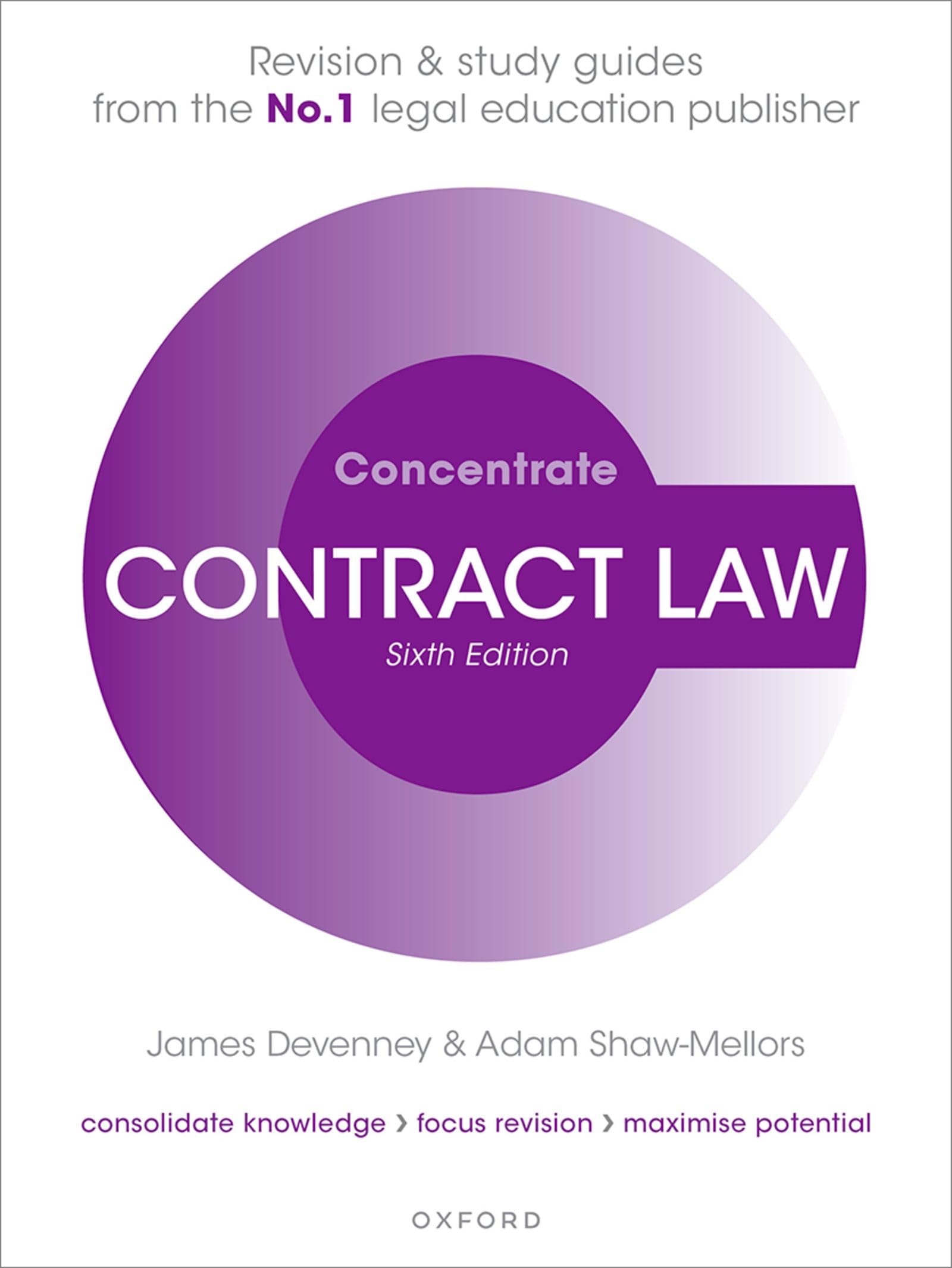 Contract Law Concentrate: Law Revision and Study Guide