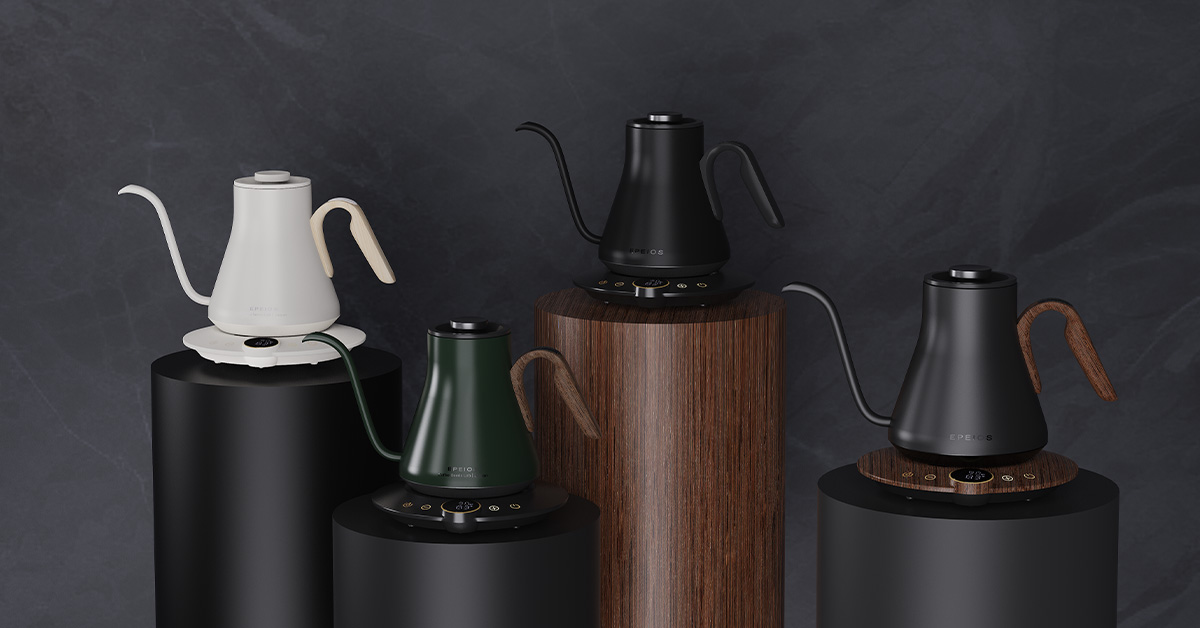 Amazon | エペイオス(Epeios) 電気ケトル コーヒー 1°C単位の精密調節