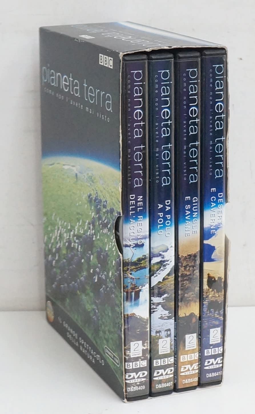 pianeta terra (4 dvd) - box set