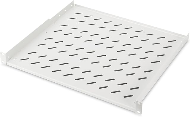 DIGITUS Shelf for Fixed Installation in 483 mm (19") Cabinets, Grey