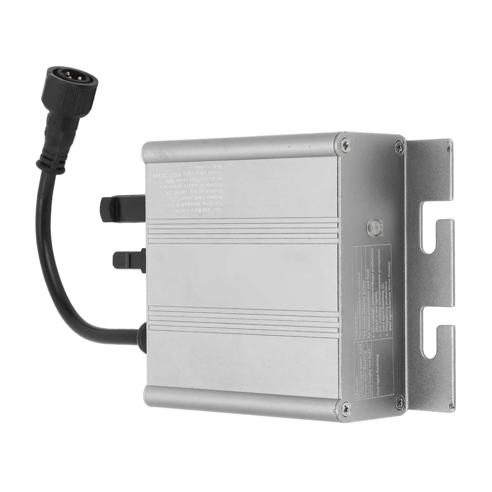 FTVOGUE Solar-Mikro-Wechselrichter MPPT, Reiner Sinus-Wechselrichter, 120 W, 150 W, 180, Automatisch, 120 V, 230 V, IP65, Wasserdicht, für Solarpanel, Zuhause, Schuppen, Wohnmobil, Backup-Nutzung