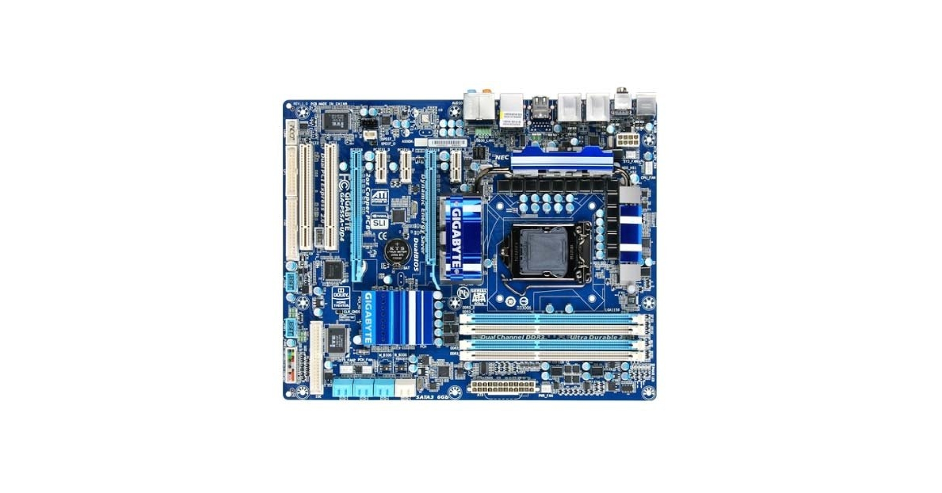 GIGABYTE　GA-P55A-UD4　マザーボード wyw801m Gigabyte GA-P55M-UD4 Review | bit-tech.net