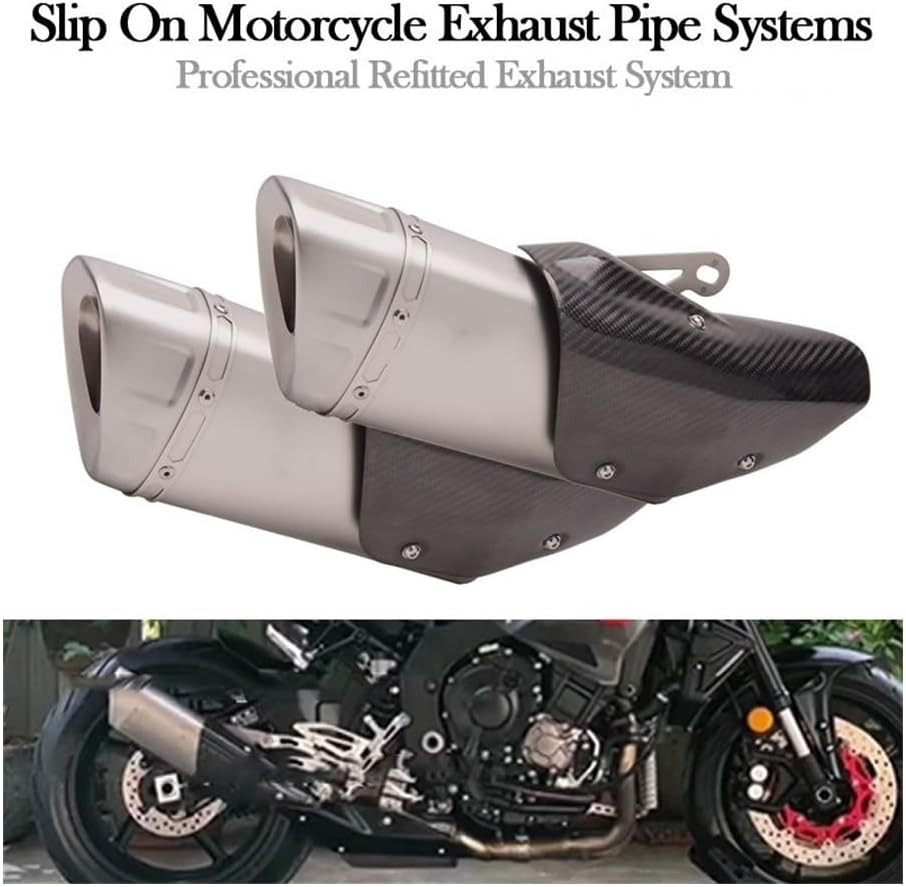 排気系マフラー スリップオンオートバイの排気システムエスケープモト
