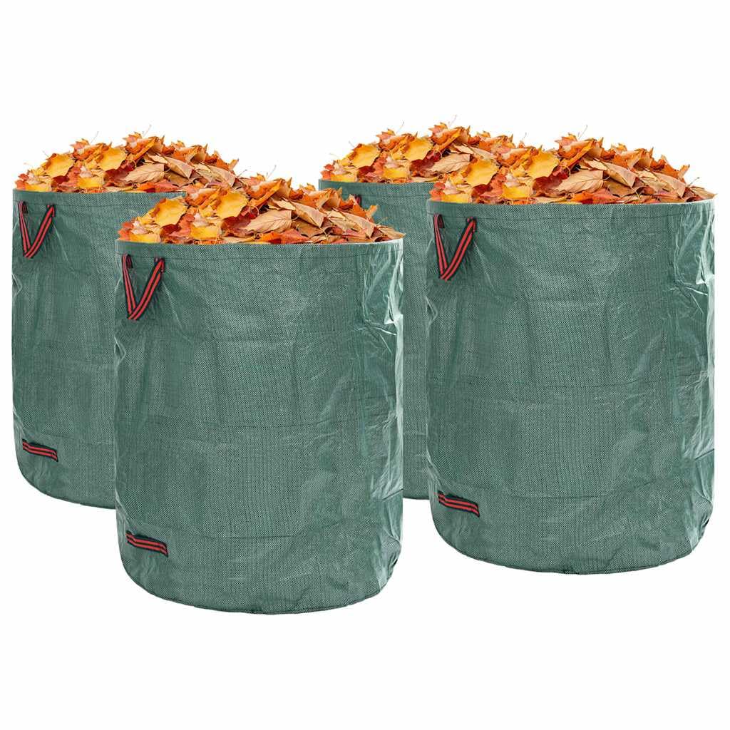 Genérico Bolsas de Desechos de Jardín 4 pcs Verde 79 x 79 x 99,5 cm,Casa y jardín,Productos del hogar,Contenedores de residuos-42008104