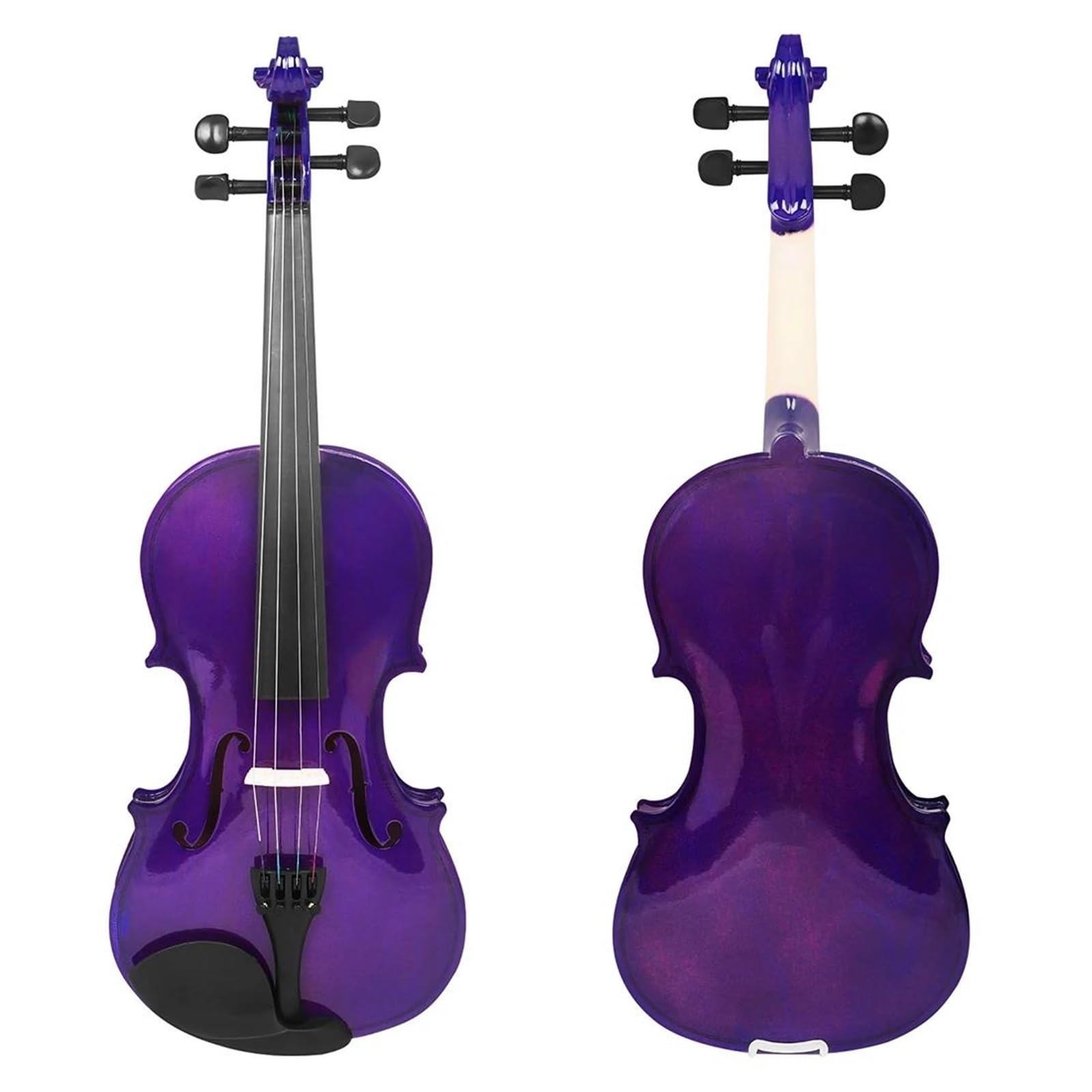 Set Violino 4/4 Top In Acero Violino Principianti | Viola, adatto per lezioni di musica per principianti(Violin Set)
