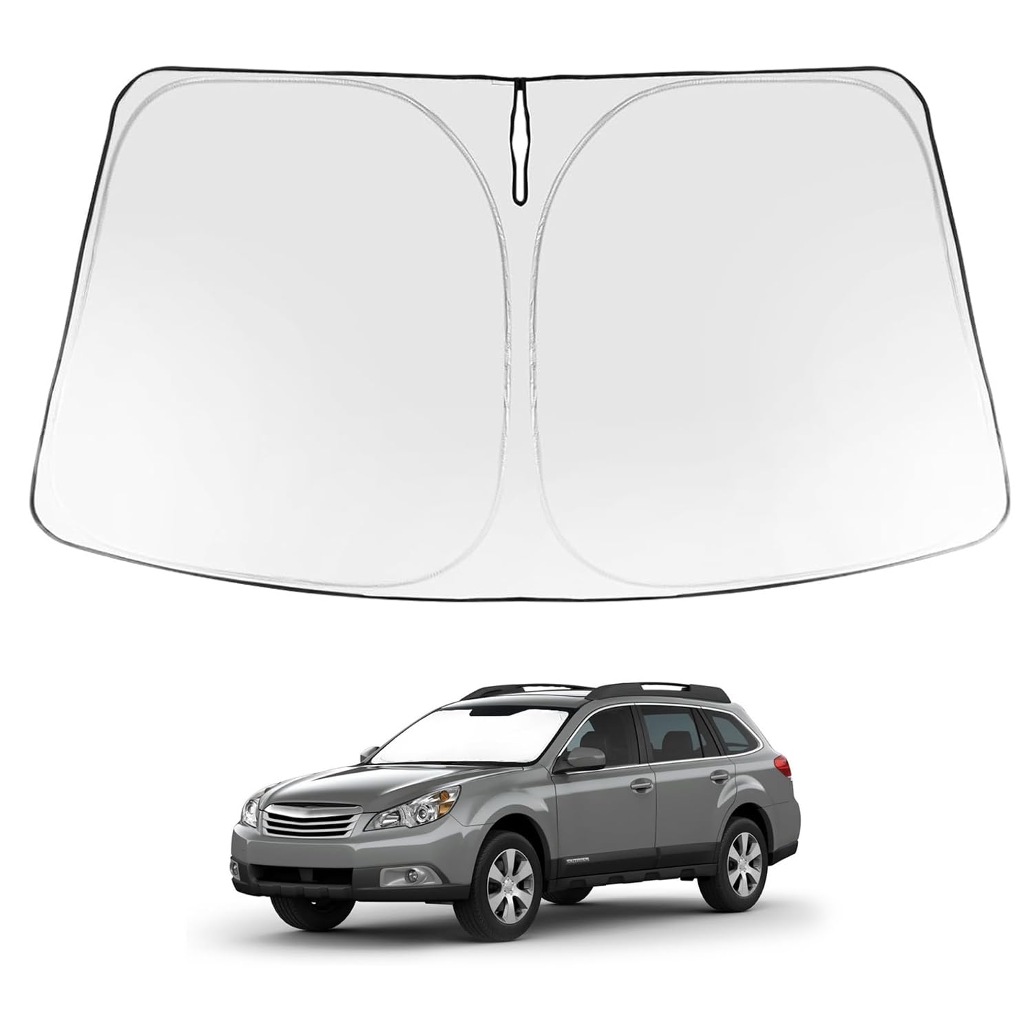 Proadsy Custom Fit Car Windshield Sun Shade for 2010-2014 Subaru Outback