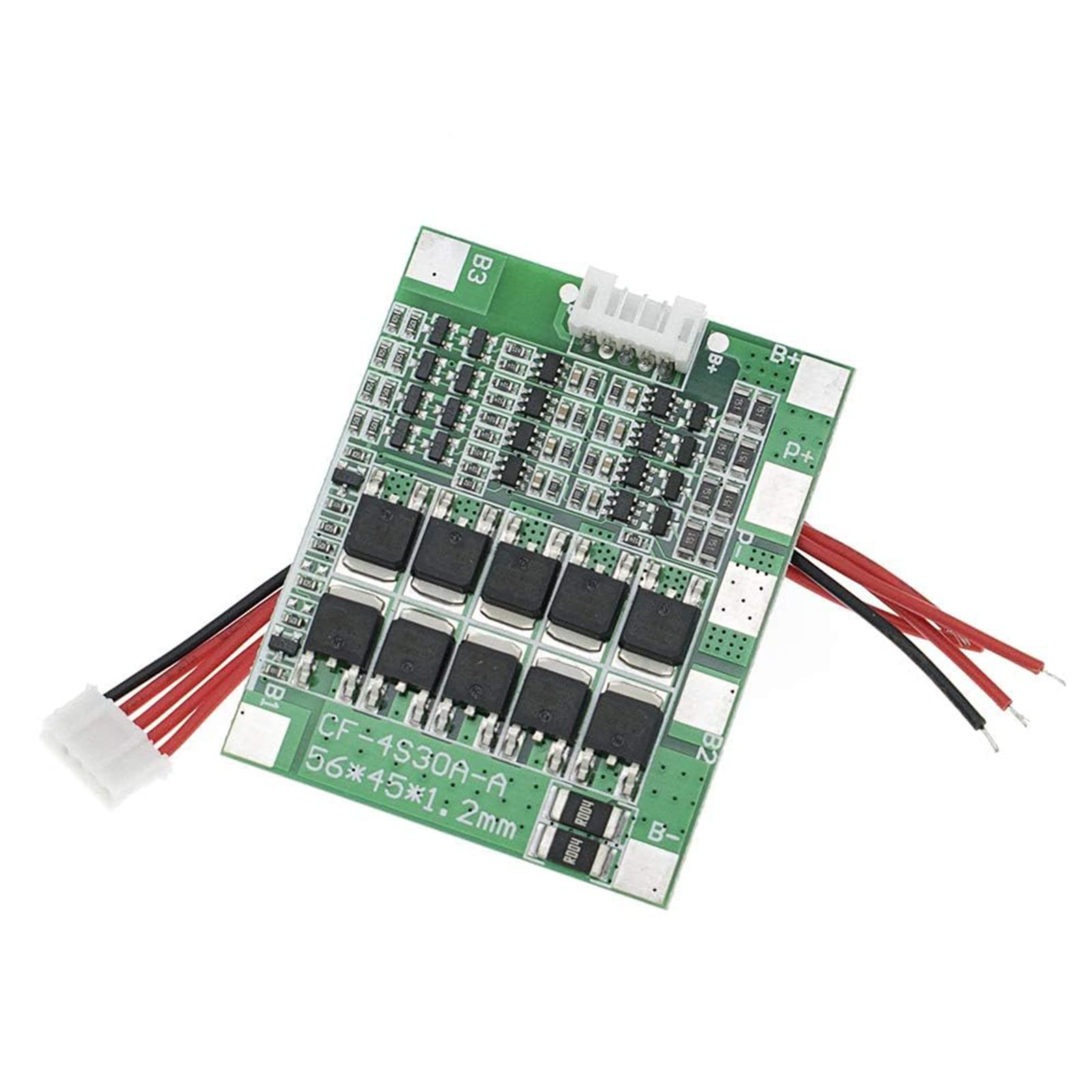 PENGLIN Balancer 4S 16.8V 30A 18650 Charger PCB BMS Protection Board, Li-Ion Lithium Battery Charger Lipo Cell Module with 5-core Wire