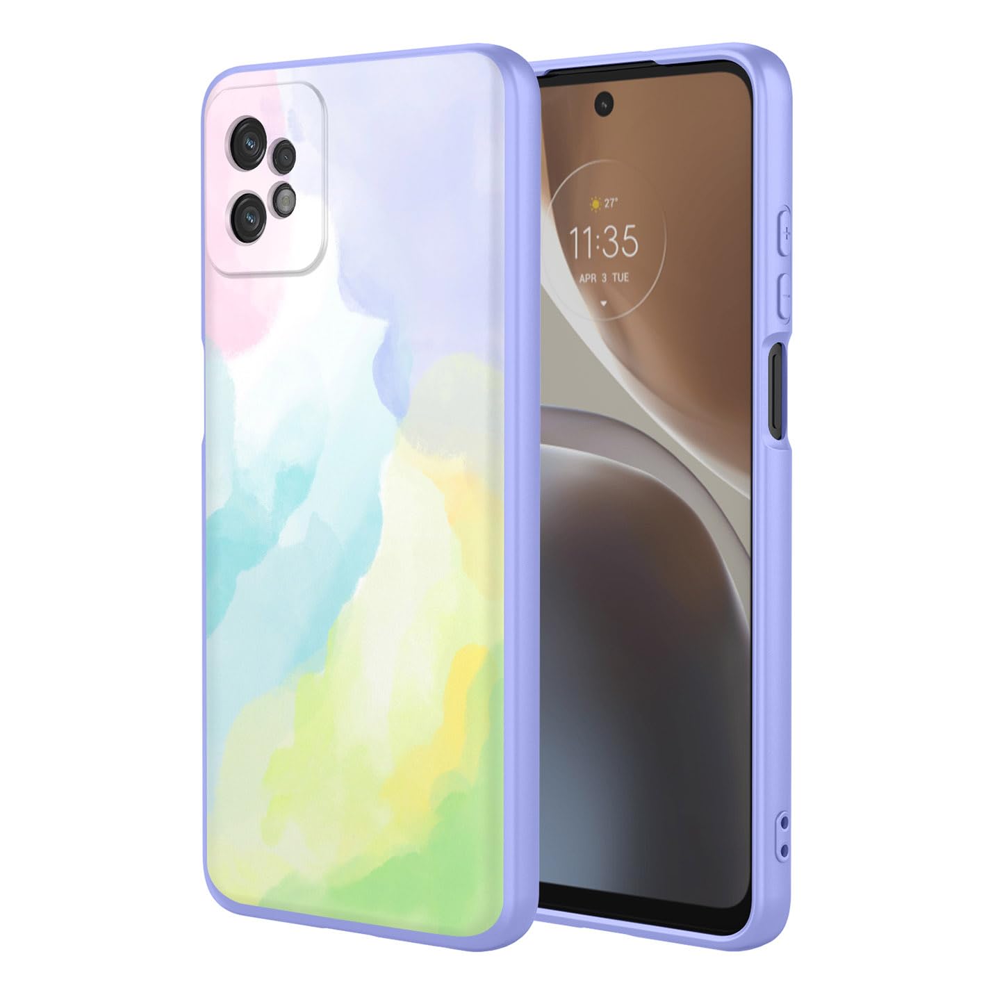 Funda Protectora Para Motorola Moto G32 4G Con Cubierta Deslizante Para Cámara Y Soporte Magnético - Antigolpes Y Diseño Moderno