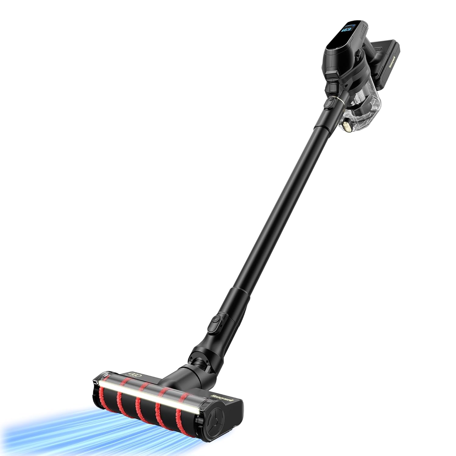 Honeywell Self-Cleaning Cordless Vacuum Cleaner 8-in-1 Lightweight Stick Vacuum with 60Mins Runtime Powerful Suction Rechargeable Cordless Vacuum for