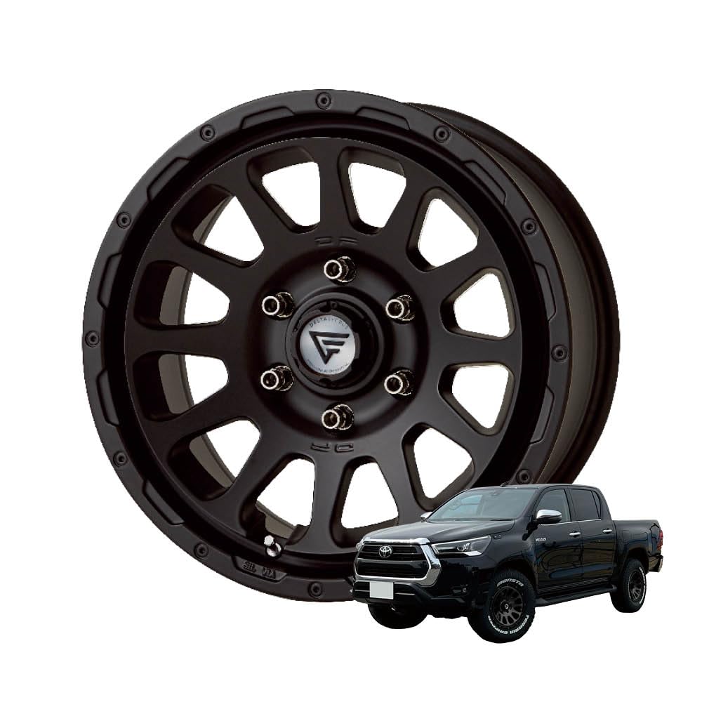 Amazon.co.jp: 【プラド ハイラックス】DELTA FORCE OVAL 17×8.0J 6