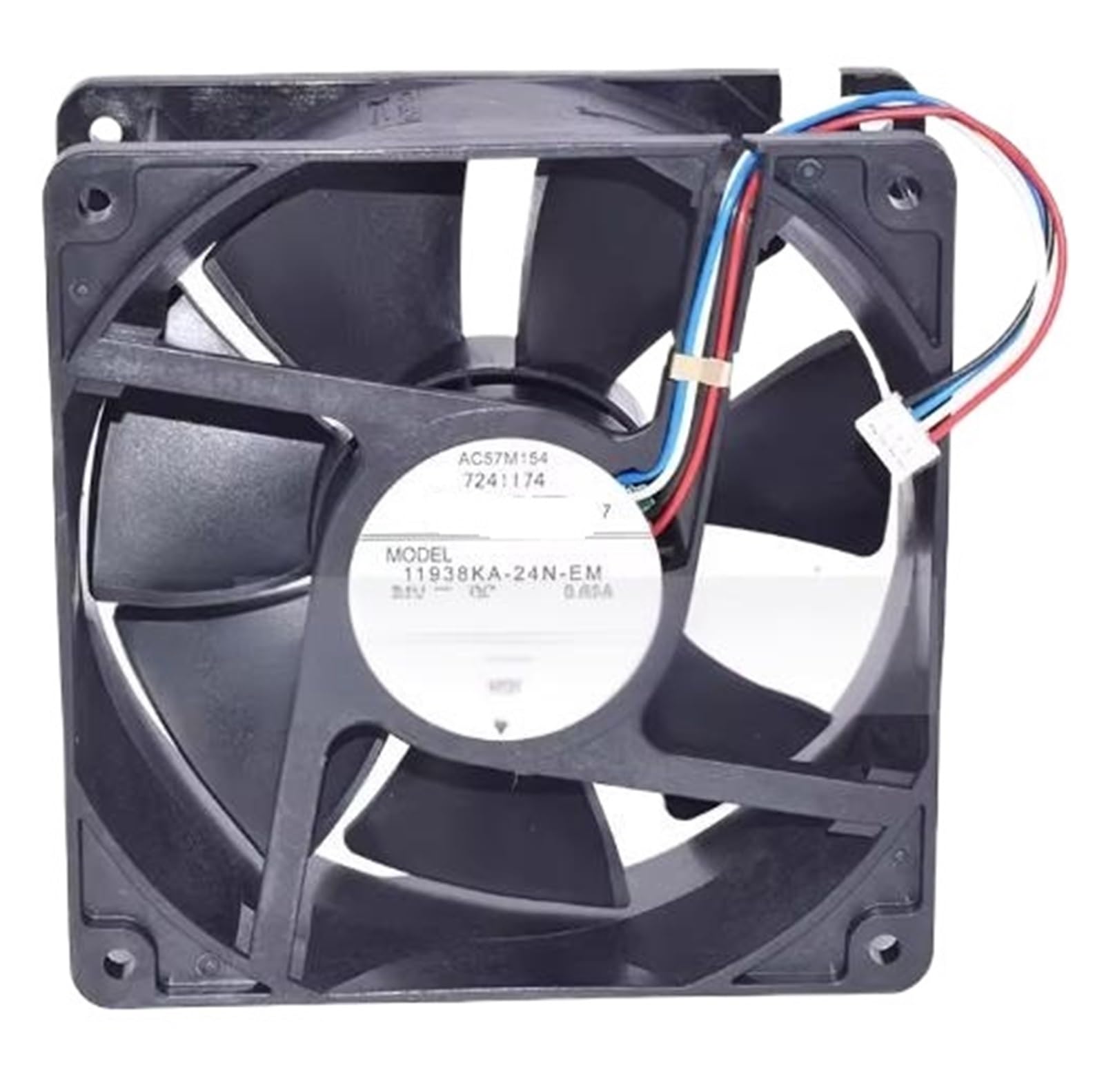 Lzikkgki One Color 11938Ka-24N-Em Dc 24V 0.65A 120X120x38mm 4-Wire Cooling Fan