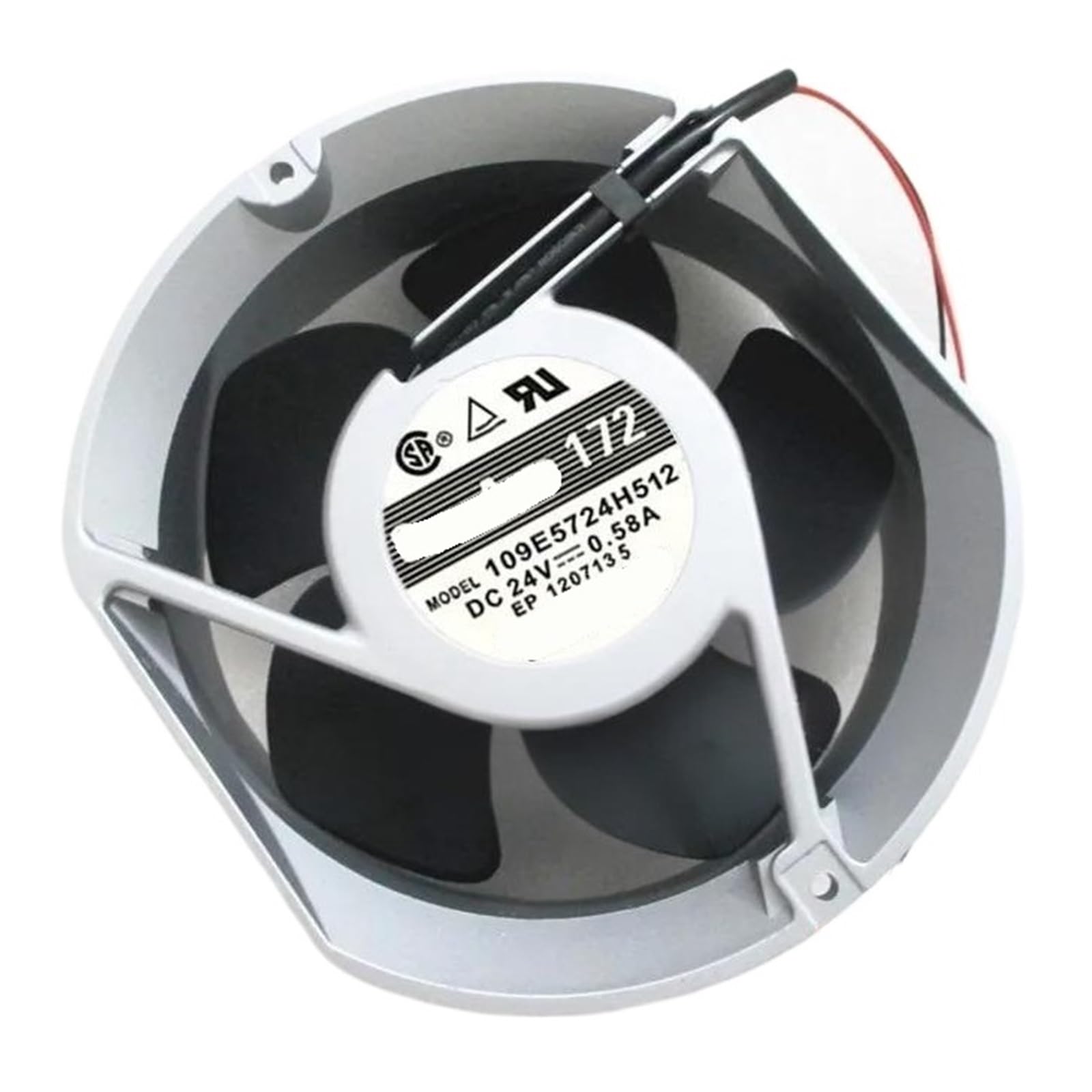 Lzikkgki One Color 109E5724h512 Dc 24V 0.58A 172X150x51mm 2-Wire Cooling Fan