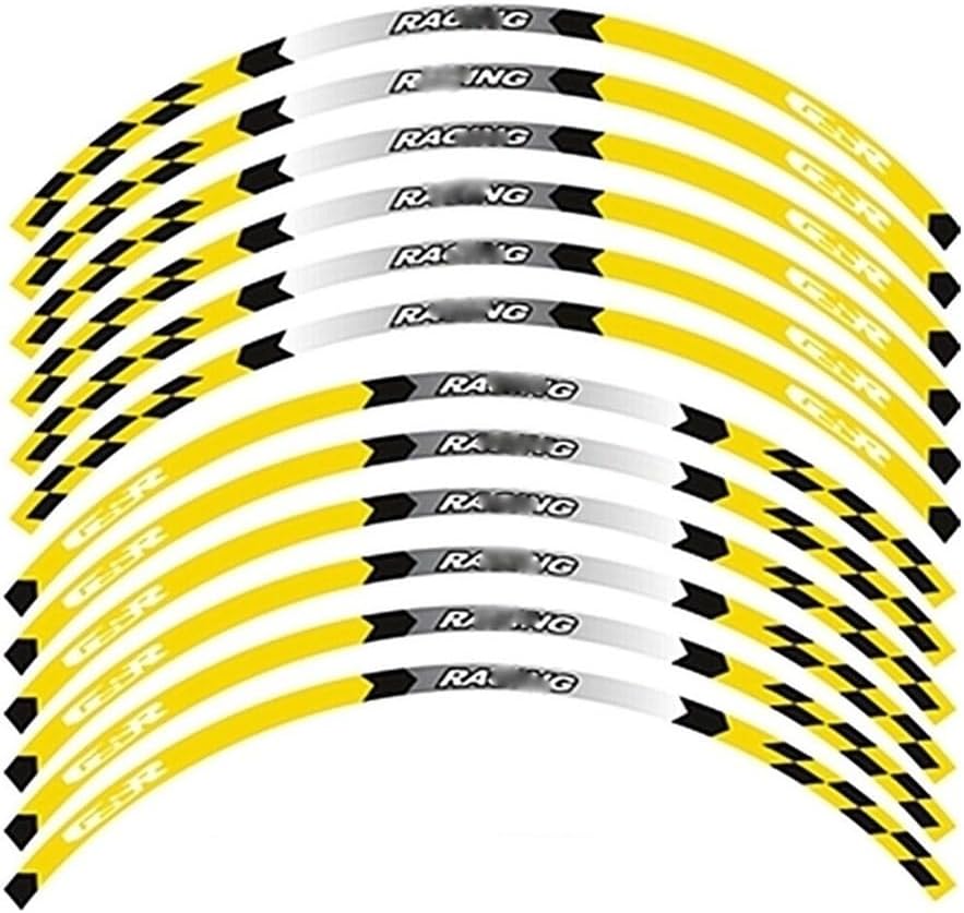 for CBR650R CBR650F CBR600F CBR600SE for CBR 650R 650F 600F 600SE Motorcycle Stickers Wheels Decals Rim Reflective Stripe Tape(7)