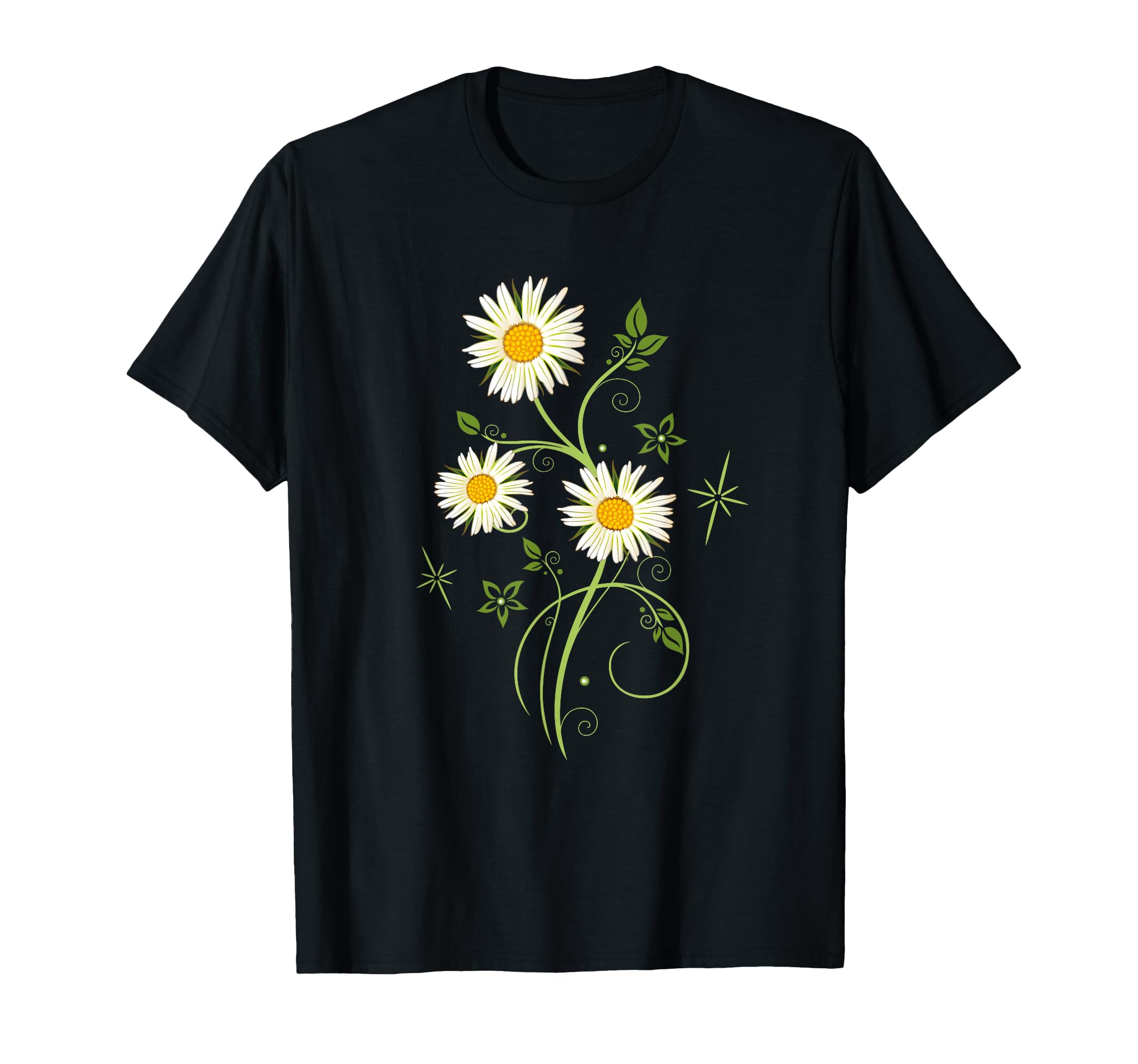 Marguerites Daisy Spring T-Shirt Summer Daisies Flower Shirt T-Shirt