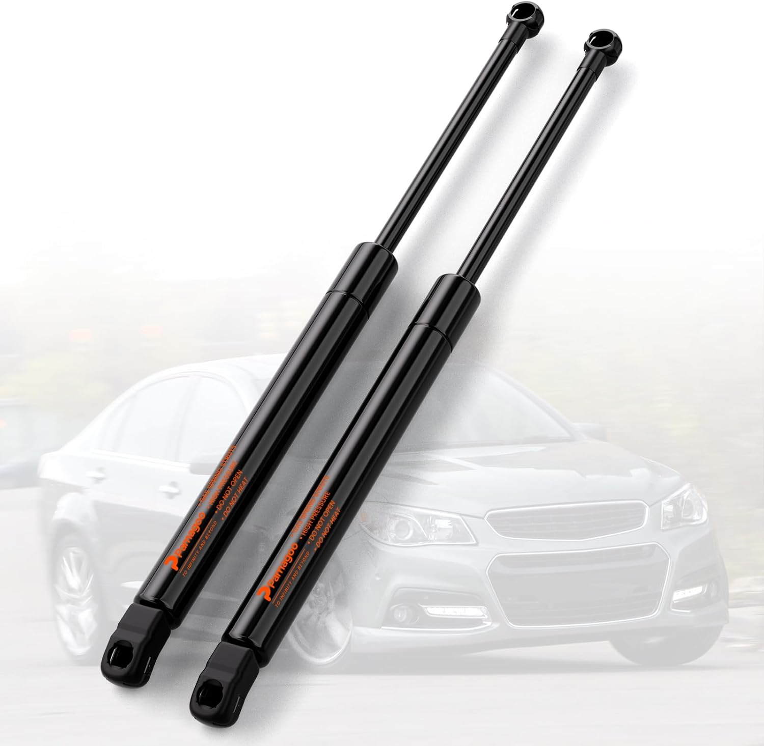Rear Hatch Trunk Tailgate Struts for 2007-2014 Chevy Suburban & Tahoe/Cadillac Escalade, 6157 95811 Liftgate Replacement Shocks Lift Support, Qty 2