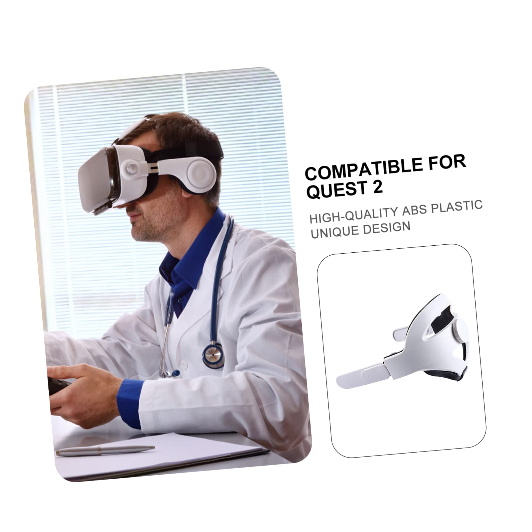 jojofuny Ajustable y para Auriculares Banda Ergonómica Amortiguación Soporte Mejorado y Compatible De Instalar y
