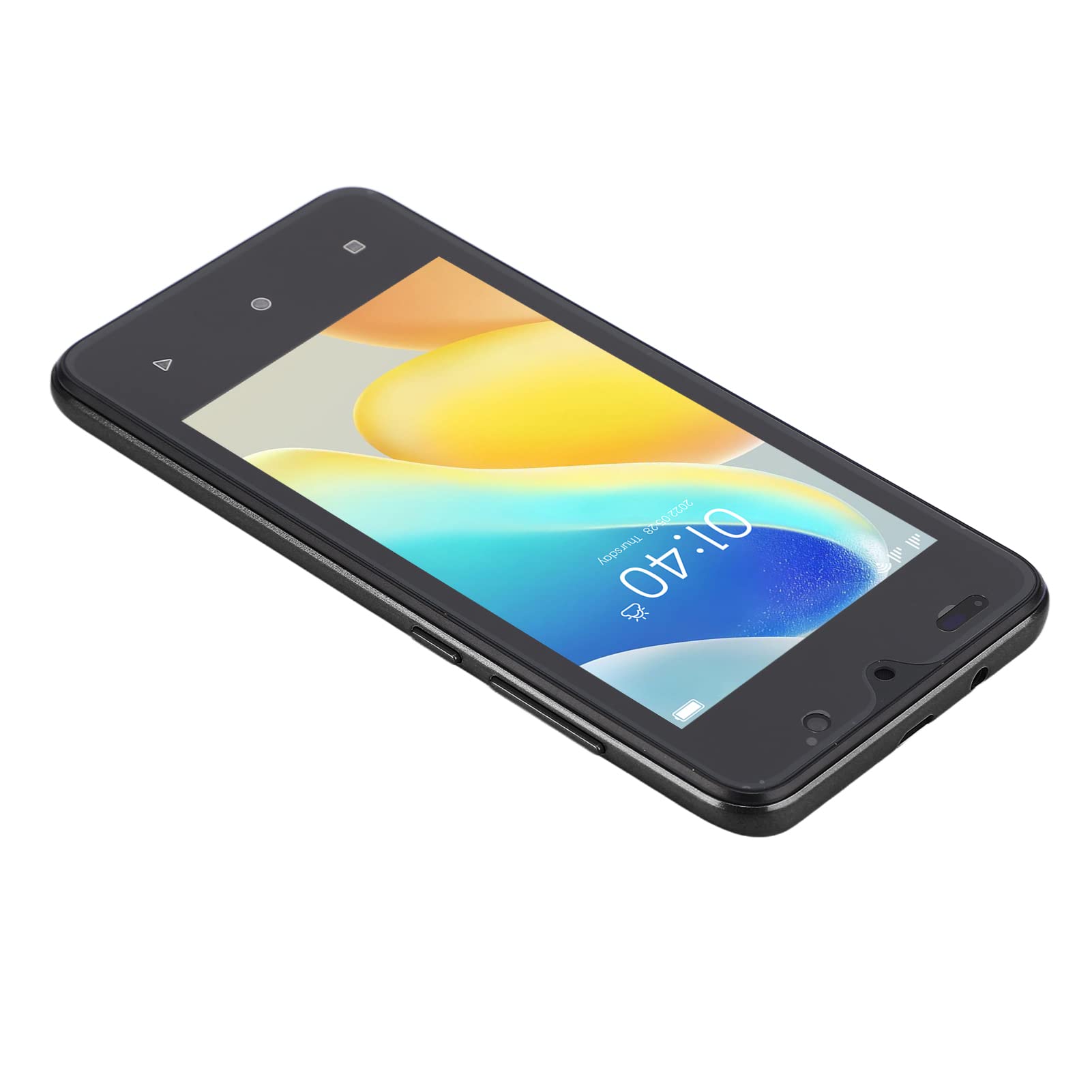 ciciglow Y53S Schermo HD da 4,66 Pollici 2 GB di 32 GB Dual SIM Phone Face Recognition Ultra Thin Dual Standby Smartphone (black)