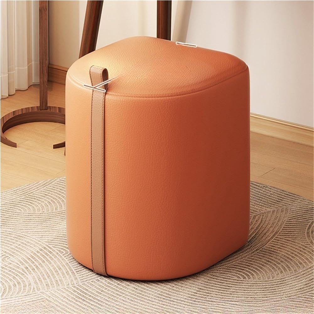 Pouf ottoman rond pour soulager les jambes fatiguées
