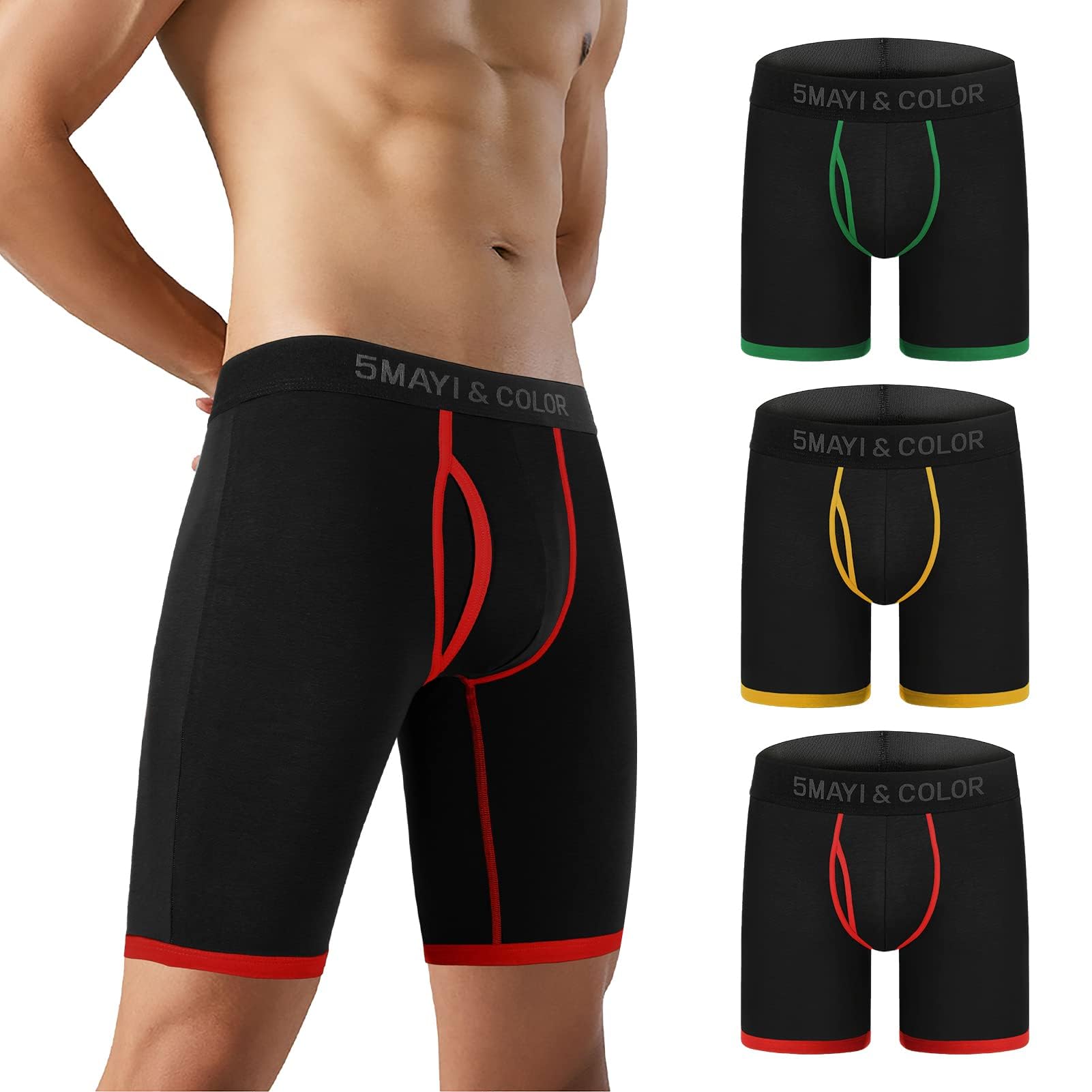 5Mayi Men's Boxer Shorts Underwear Men's Boxer Shorts Cotton