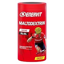 Enervit, Maltodextrine, Integratore Energetico con 99,9% di Maltodestrine, Insapore, 50g di Carboidrati a Porzione, Per Sforzi di Lunga Durata, Elevata Digeribilità, VeganOk, Barattolo da 450g