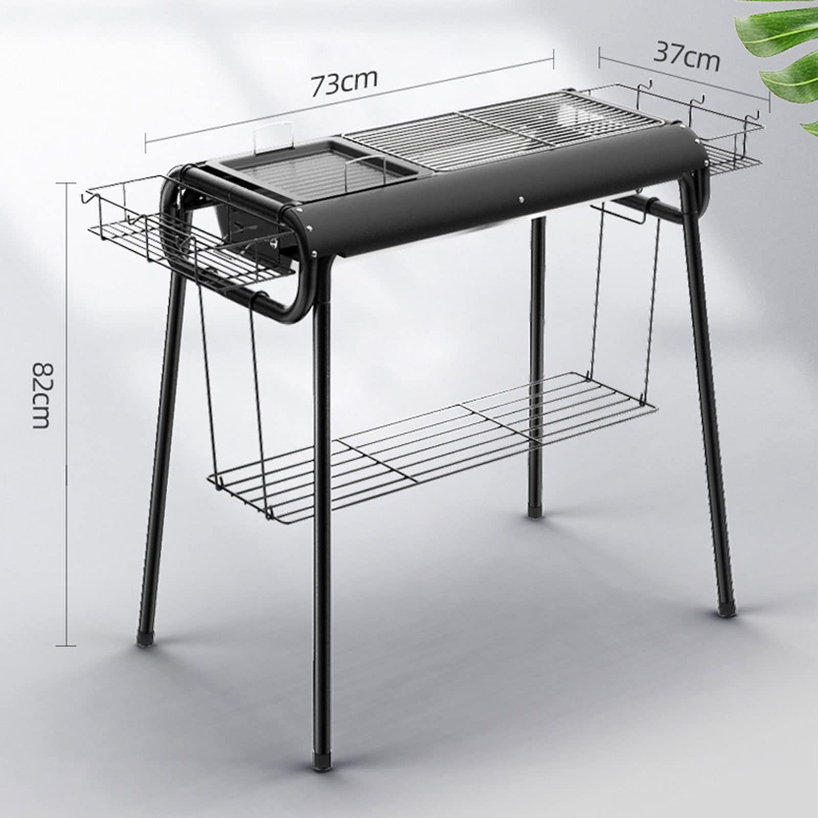 grill ogrodowy, Grill na świeżym powietrzu w domu Składany Łatwa instalacja