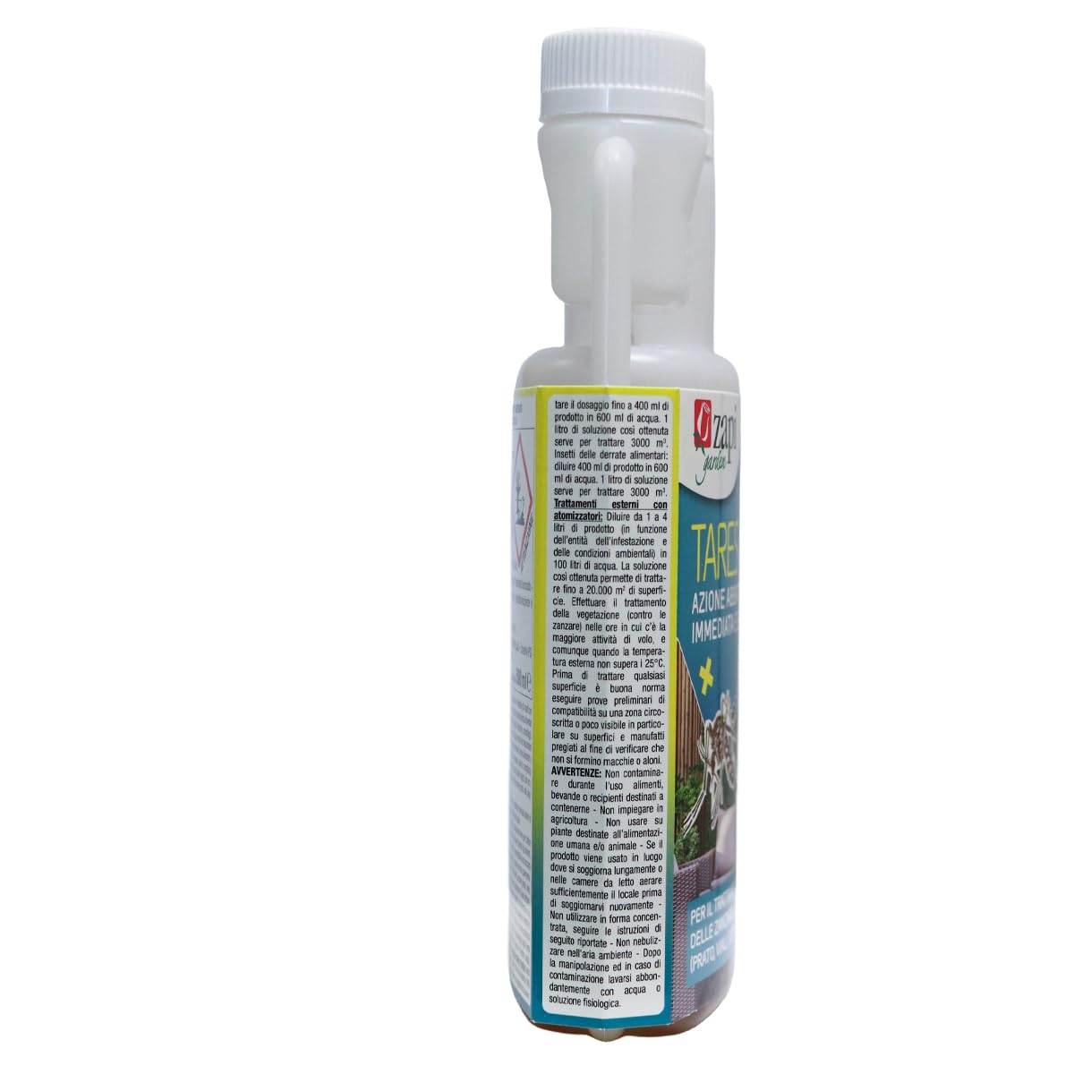 Zapi Garden | Zanzare Piretro Concentrato - Insetticida per Zanzare, Insetticida Concentrato Contro Zanzare, Insetticida Anti Zanzare, Insetticida Esterno Giardino, 500ml