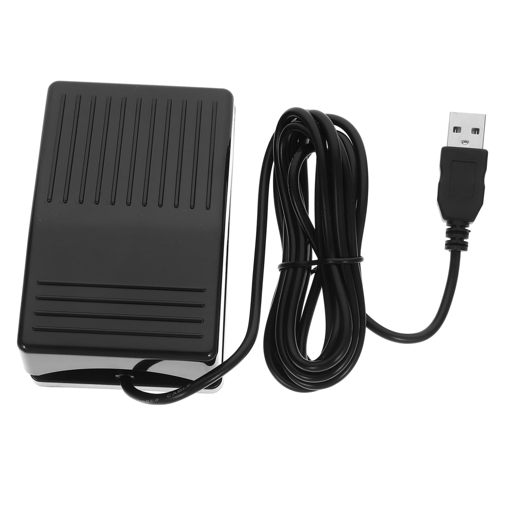 Garneck USB Foot Switch Pedal Control for Hands Operation Ergonomic Design for Gaming and More Compatible with Laptops for Streaming Hospital Use