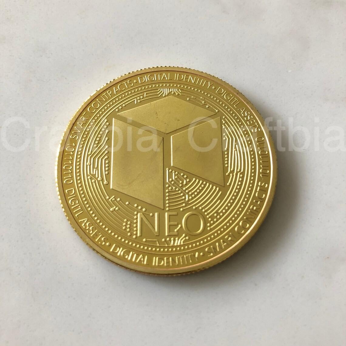 Craftbia Neo Crypto Coin Comes with Round Case- Exceptional Gift for Crypto  Lovers, Collectors, or Investors : Amazon.in: Jewellery