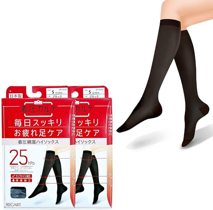 hbi danst 着圧ソックス 男女兼用