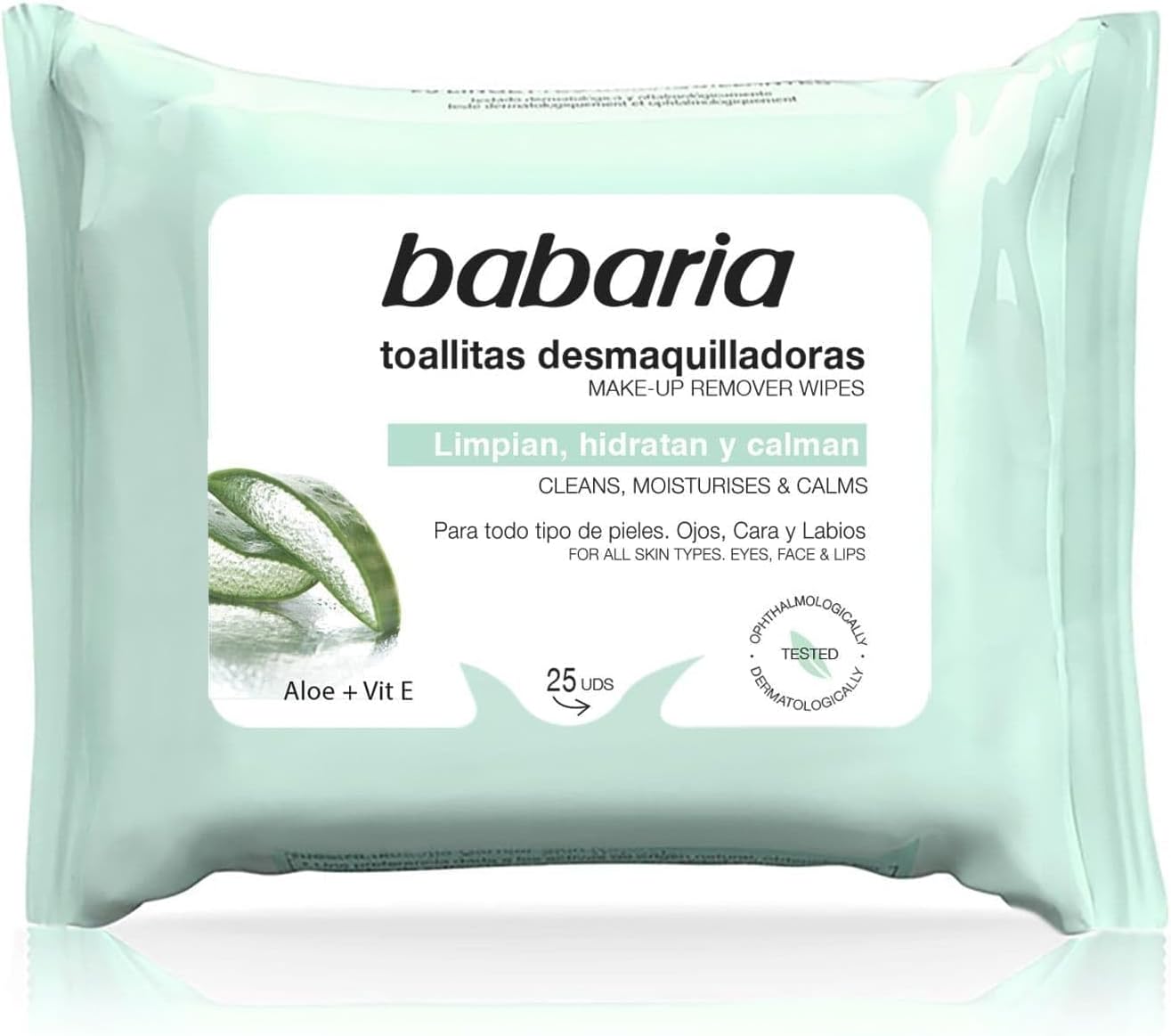 Toallitas Desmaquilladoras Aloë Vera